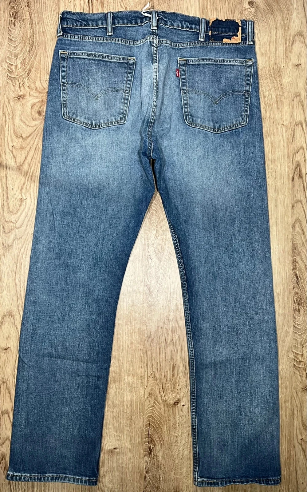 Jean Levi’s Straight W38 L32 Vintage Bleu Lvh 256 – photo 7